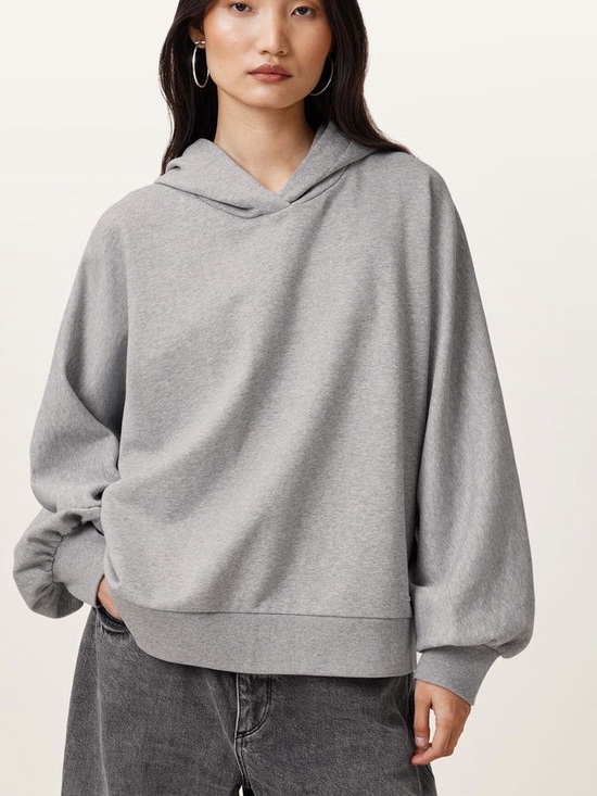 All Saints Tops - NWOT AllSaints Grey Artia Hoodie Size Small
